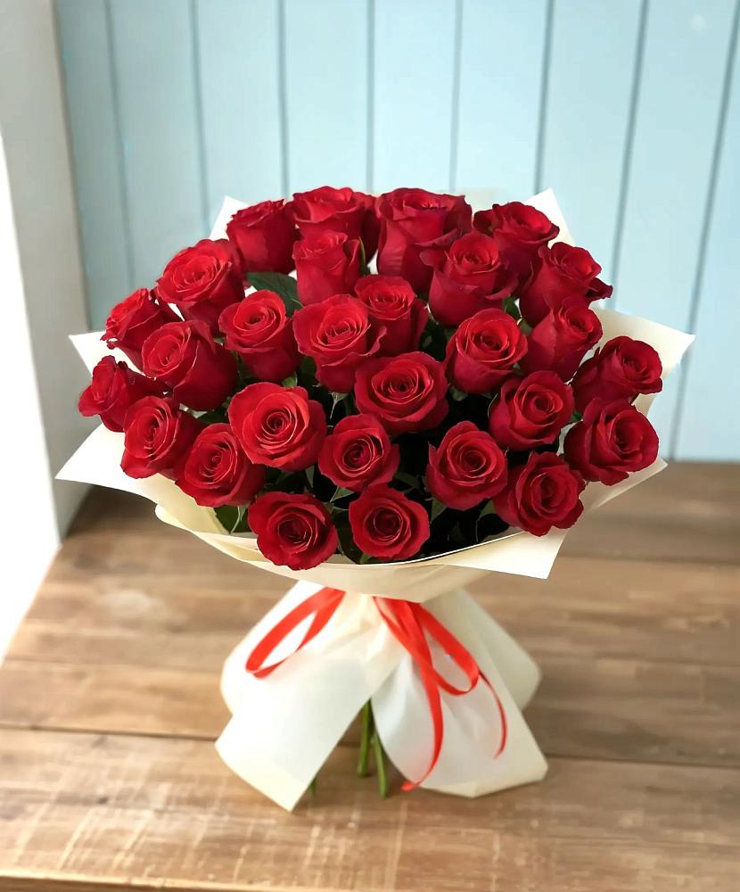 Букет 29 Красных роз в Павлоградке