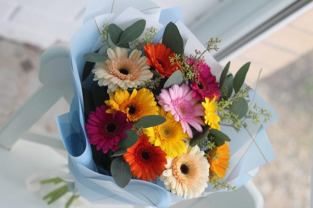 Букет цветов из: Герберы в Павлоградке