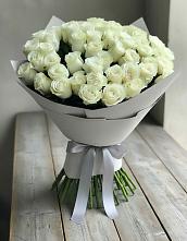 Букет 35 Белых роз в Павлоградке