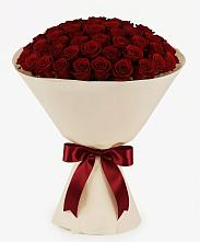 Букет 101 Бордовая роза Блэк Бакарра в Павлоградке