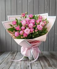 Букет Розовый кустик в Павлоградке