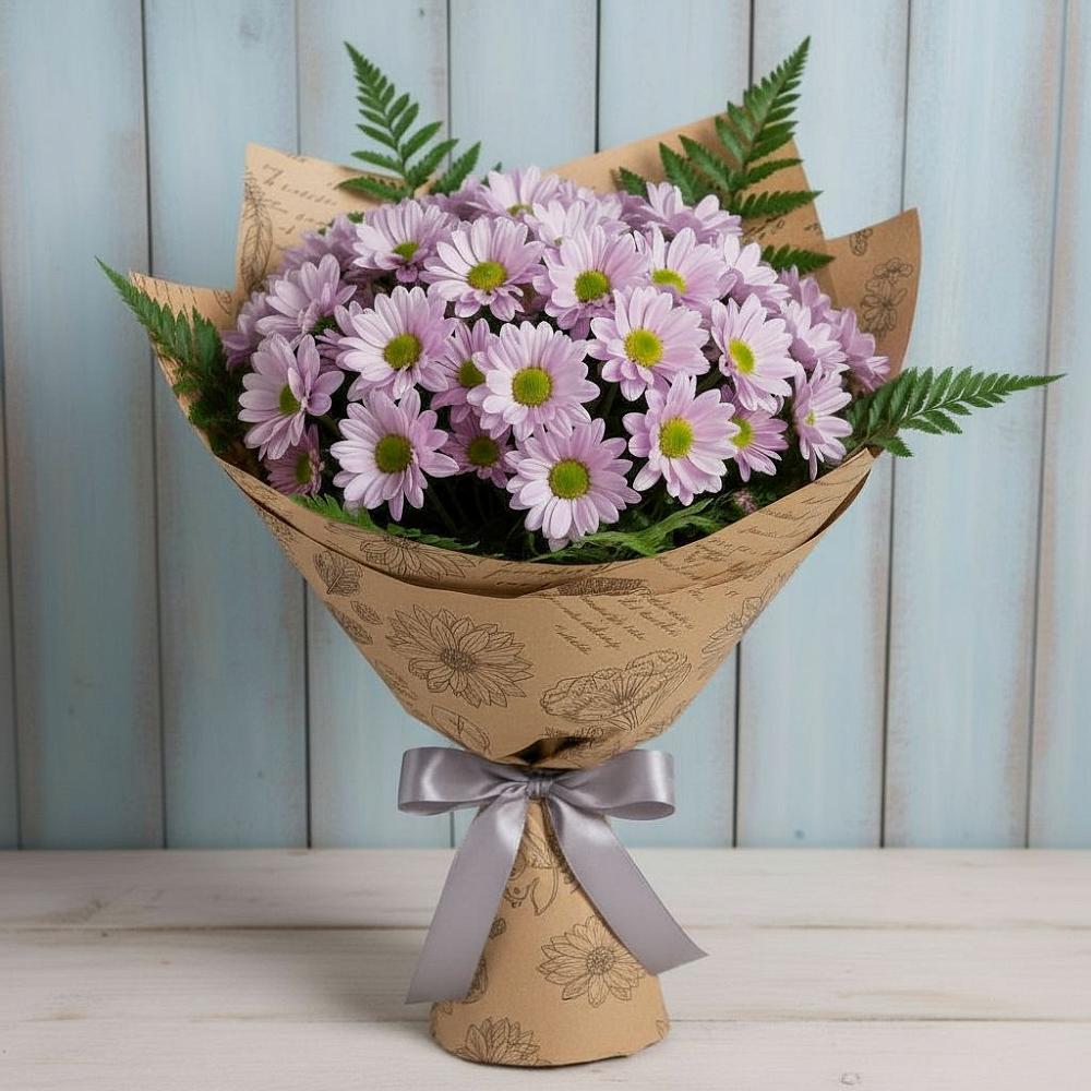 Букет цветов из: Хризантемы в Павлоградке