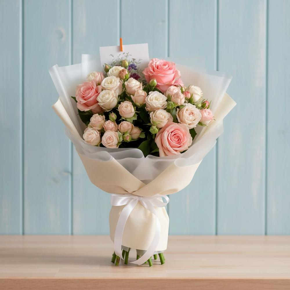 Букет цветов из: Розы в Павлоградке