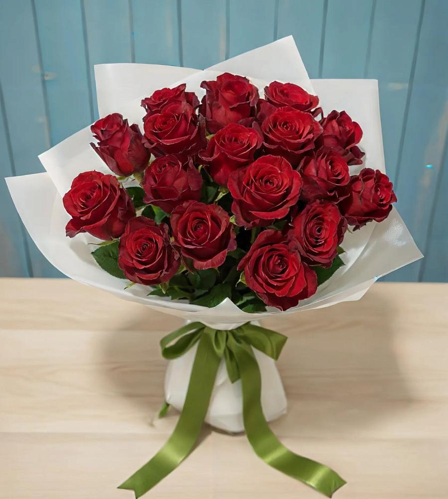 Букет Красные розы в Павлоградке