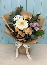 Букет цветов из:  Герберы и Хризантемы в Павлоградке