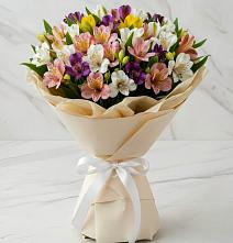 Букет цветов из:  Альстромерии в Павлоградке