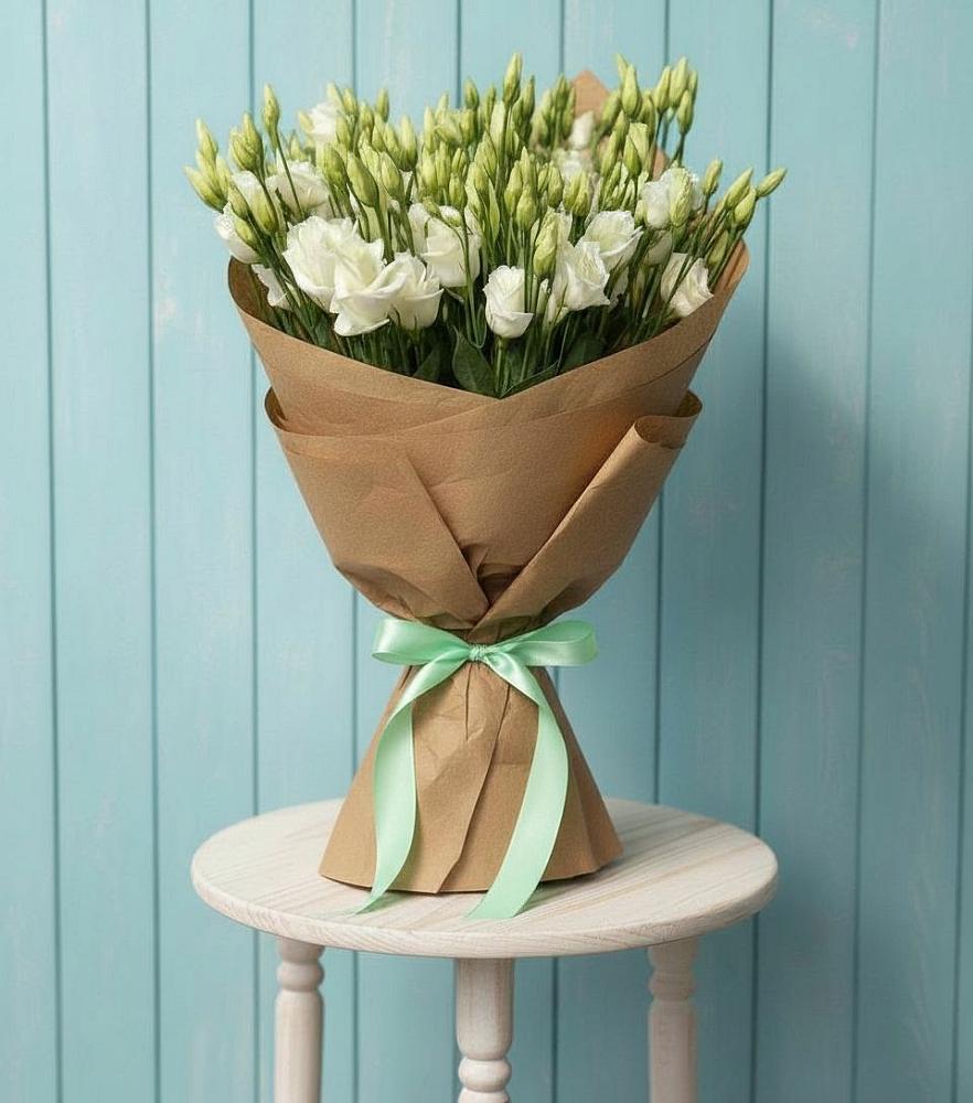 Букет цветов из: Лизиантусы в Павлоградке