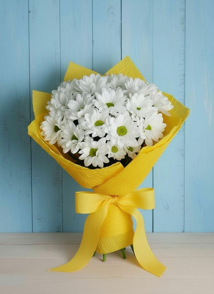 Букет цветов из: Хризантемы в Павлоградке