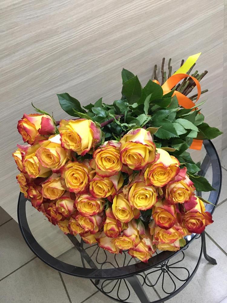 Букет Желтые розы в Павлоградке