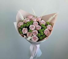 Букет цветов из:  Розы и Хризантемы #REPLACE_PRED# Павлоградке