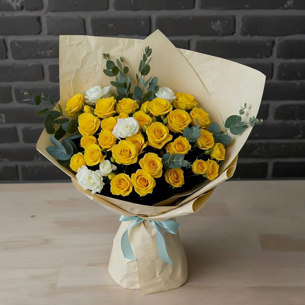 Букет цветов из: Розы в Павлоградке