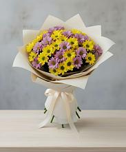 Букет цветов из:  Хризантемы #REPLACE_PRED# Павлоградке