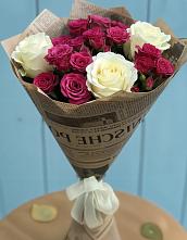Букет цветов из:  Розы #REPLACE_PRED# Павлоградке