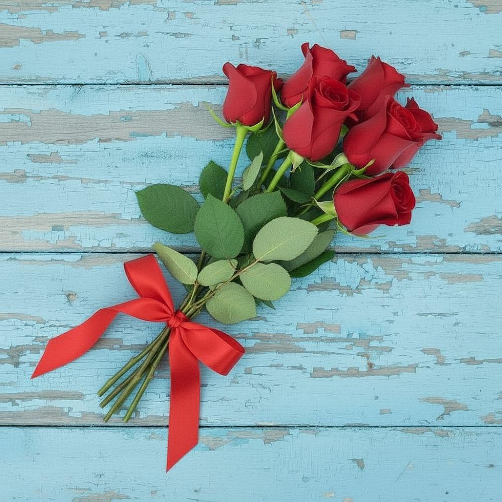 Букет Красные розы в Павлоградке
