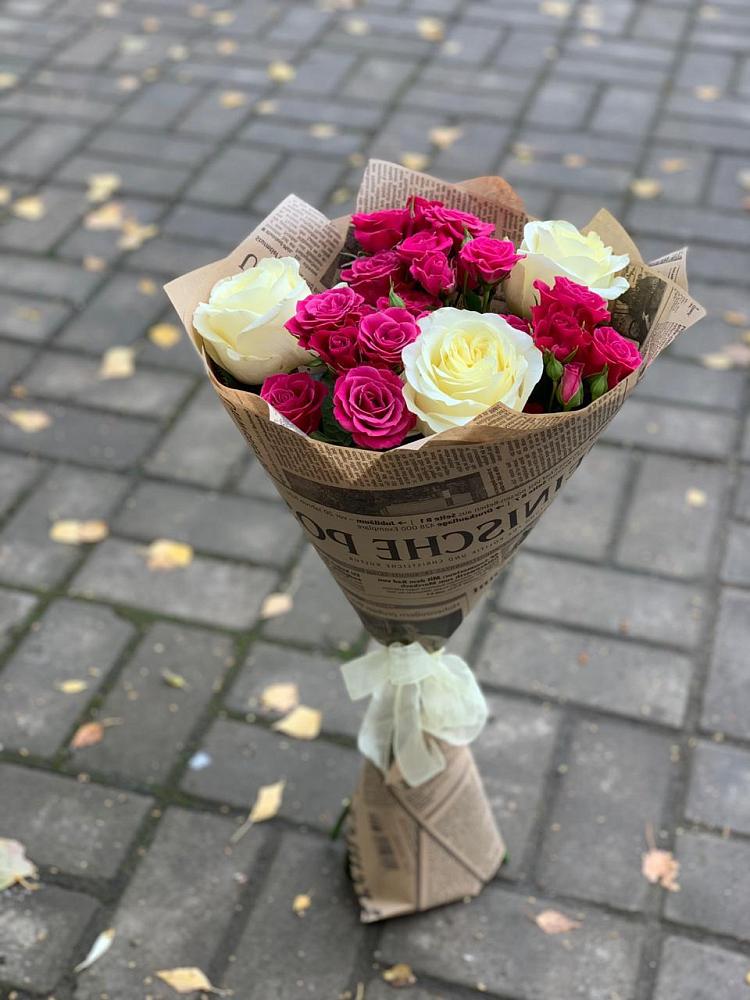 Букет цветов из: Розы в Павлоградке