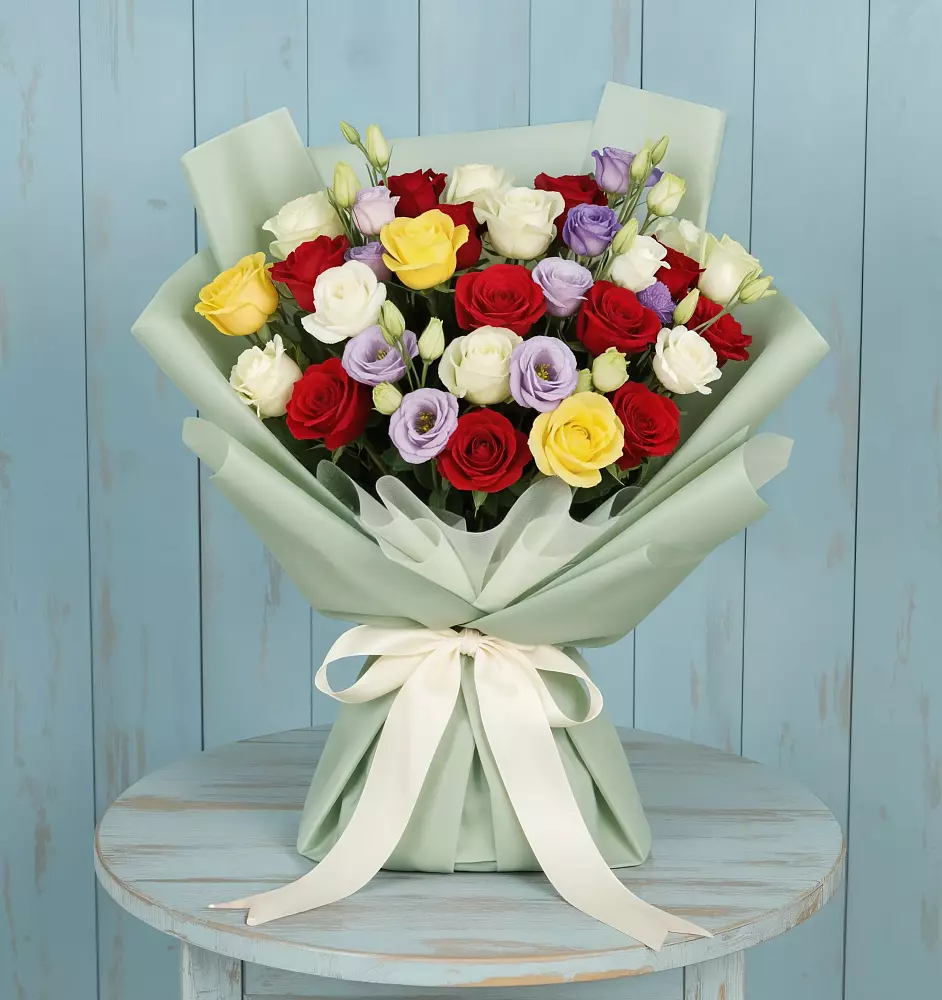 Букет цветов из: Розы в Павлоградке