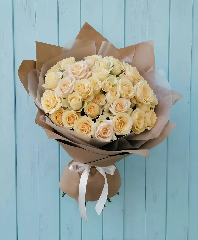 Букет Кремовое облако в Павлоградке